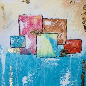 Textured Abstract Acrylic Painting "ARCHETYPE"